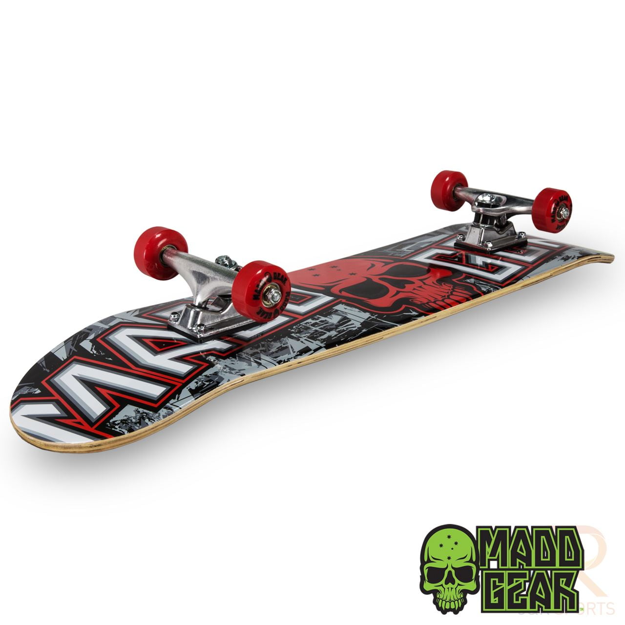 סקייטבורד מקצועי קומפלט MGP GRITTEE RED