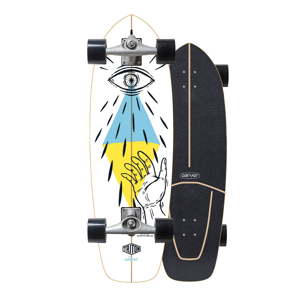 סרף סקייט טריטון של קארבר Triton by Carver 28" Guidance Surfskate Complete CX