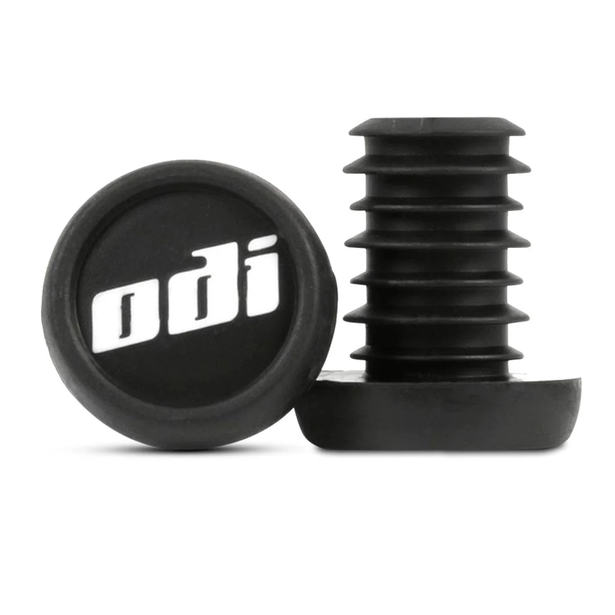 פקקים לקצה כידון ODI Plastic bar end בצבע שחור