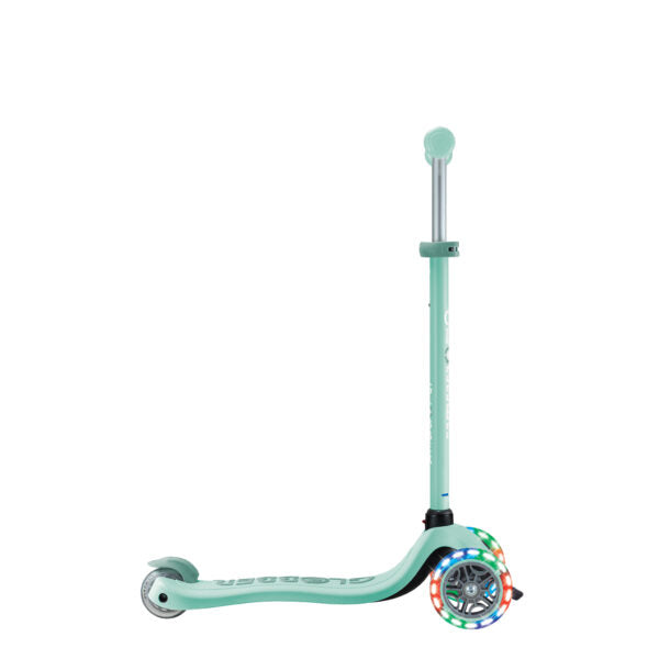 קורקינט 3 גלגלים גלובר גו אפ ספורטי Globber Go Up Sporty 360 נסיעה ב דחיפה/ ישיבה / עמידה 3 ב1 צבע ירוק מנטה