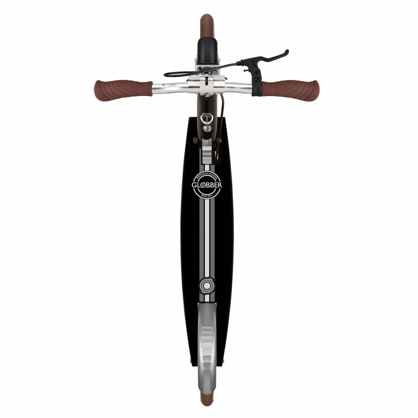 קורקינט גלגלים גדולים מתקפל גלובר GLOBBER NL 205 DELUXE לילדים נוער ובוגרים שחור