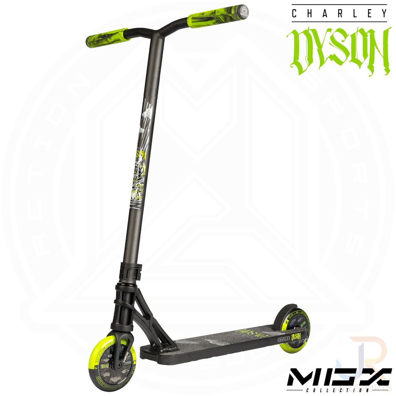 קורקינט פעלולים MGX Charley Dyson מהדורת חתימה צ'ארלי דייסון