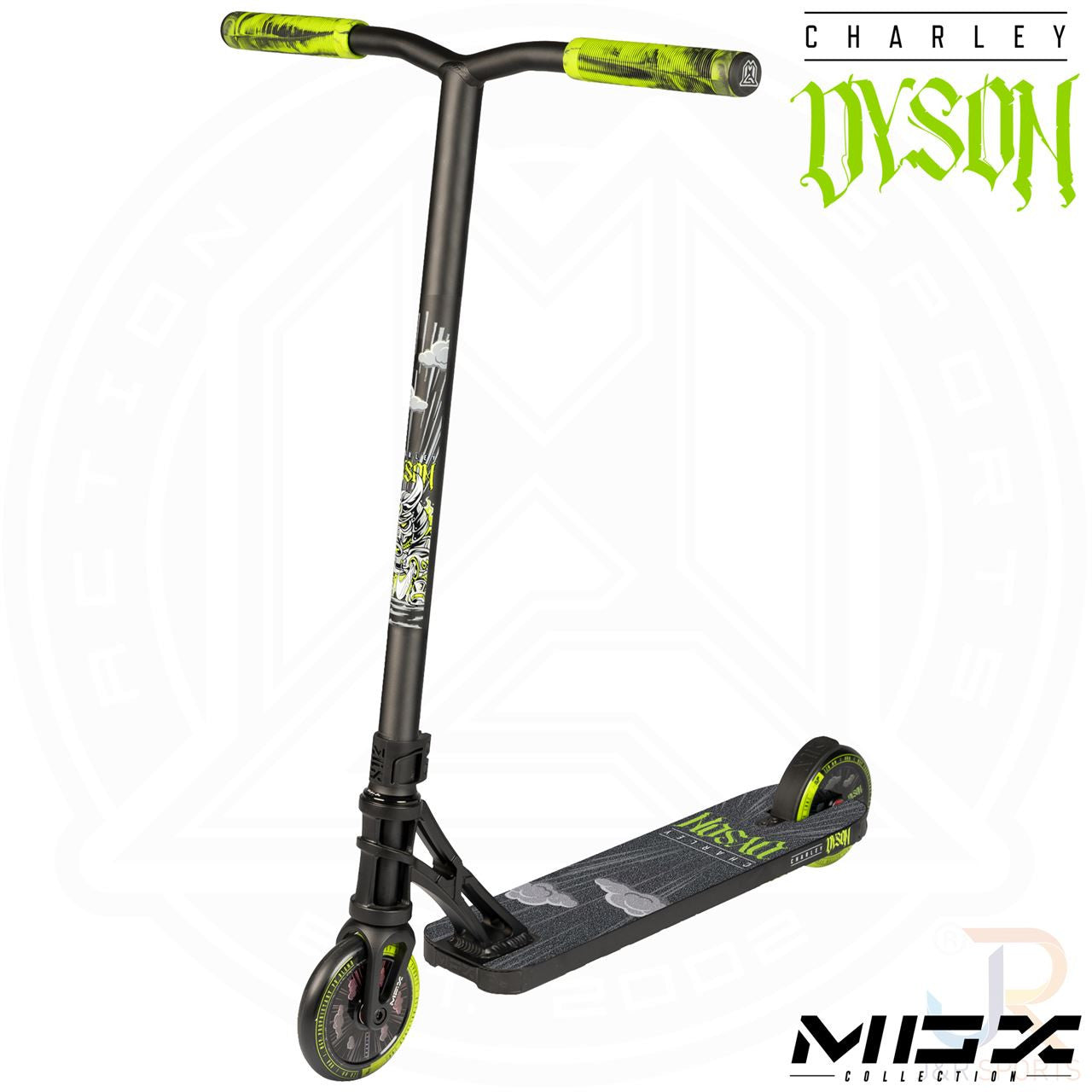 קורקינט פעלולים MGX Charley Dyson מהדורת חתימה צ'ארלי דייסון