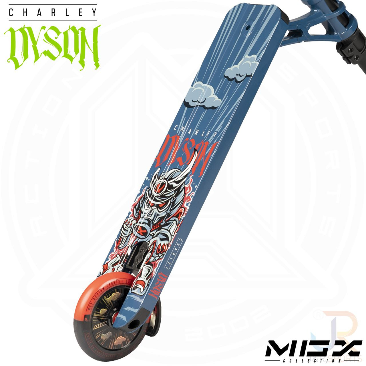 קורקינט פעלולים MGX Charley Dyson מהדורת חתימה צ'ארלי דייסון
