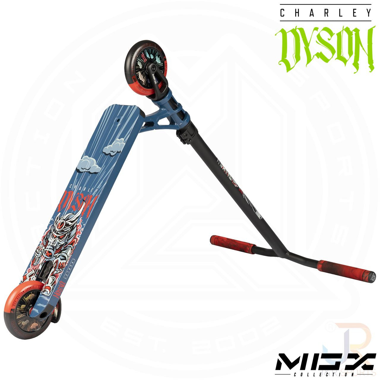 קורקינט פעלולים MGX Charley Dyson מהדורת חתימה צ'ארלי דייסון
