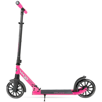 קורקינט מתקפל לנוער ומבוגרים Madd Gear Metro Cruise 250 | Black Pink | לרוכבים מגובה 120 ס"מ ומעלה