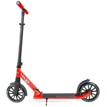 קורקינט מתקפל לנוער ומבוגרים Madd Gear Metro Cruise 250 | Black Red | לרוכבים מגובה 120 ס"מ ומעלה