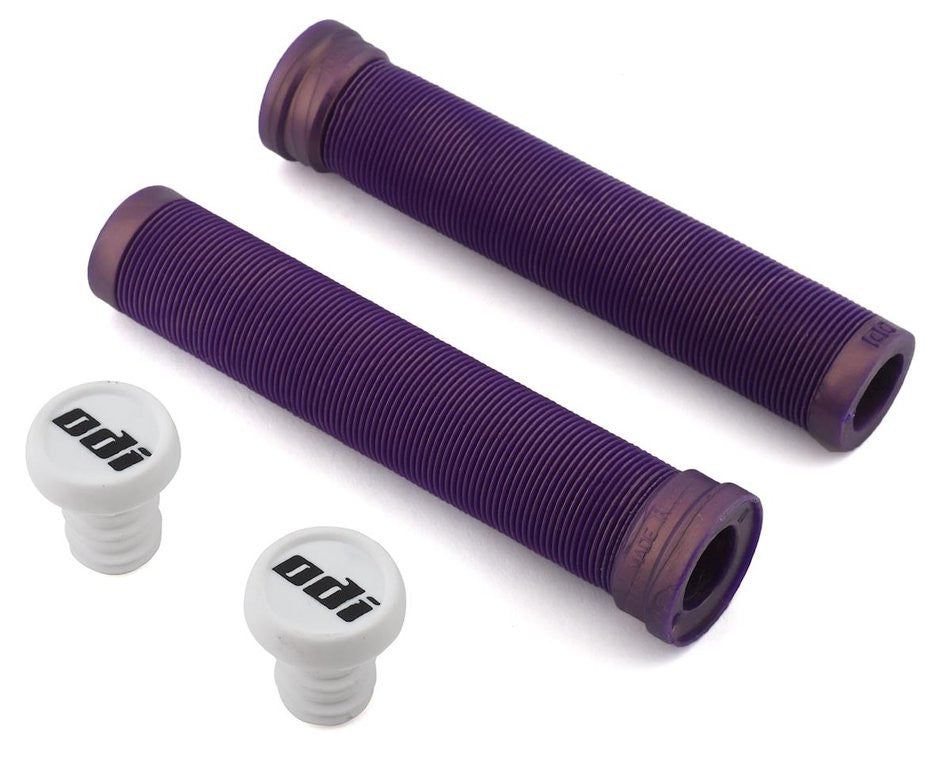 גריפים ODI LONGNECK SLK באורך 160ממ צבע סגול עם אפקט IRIDESCENT