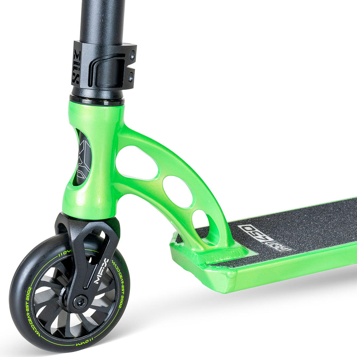 קורקינט פעלולים אם.ג'י.אקס 450 MGP MGX 450 הסדרה קלת המשקל צבע ירוק