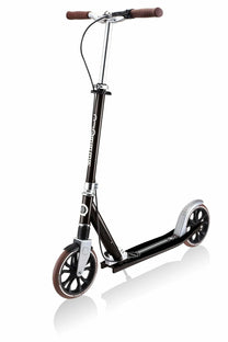 קורקינט גלגלים גדולים מתקפל גלובר GLOBBER NL 205 DELUXE לילדים נוער ובוגרים שחור