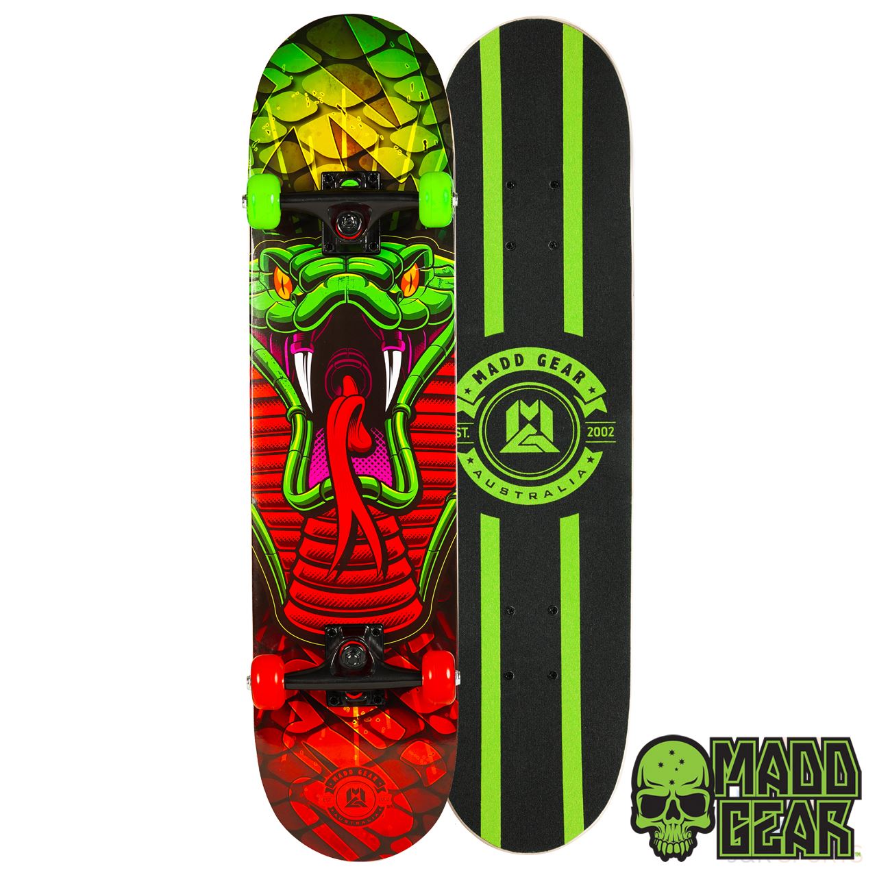 סקייטבורד מקצועי קומפלט MGP REPTILIA