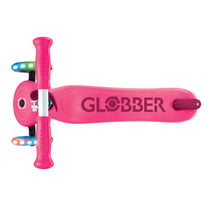 קורקינט 3 גלגלים גלובר גו אפ ספורטי Globber Go Up Sporty 360  נסיעה ב דחיפה/ ישיבה / עמידה  3 ב1  צבע ורוד