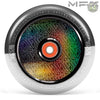 גלגל 120ממ MFX Corrupt קורפט ליבת אלומיניום מלאה וחלולה שחור לבן