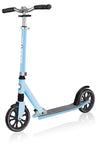 קורקינט גלגלים גדולים מתקפל גלובר GLOBBER NL 205 לילדים נוער ובוגרים בצבע תכלת פסטל