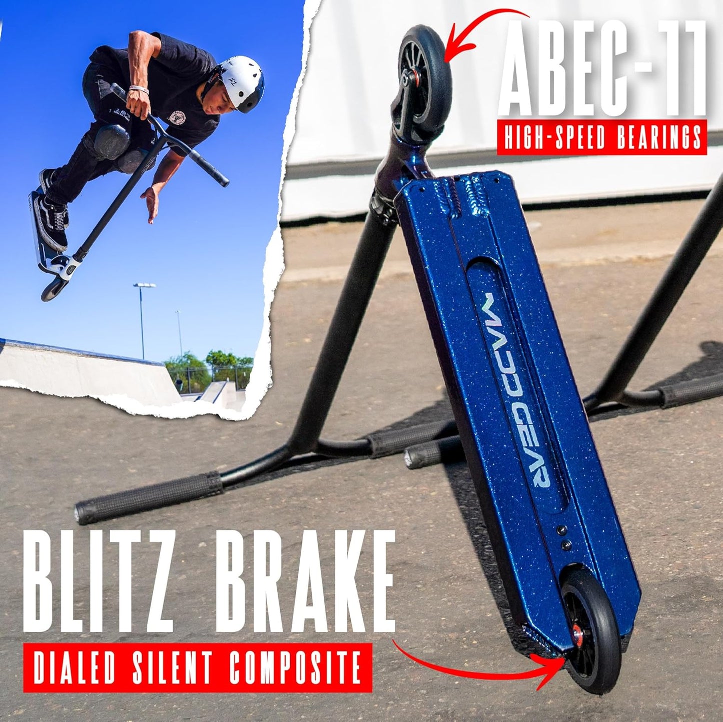 קורקינט פעלולים MGP VX Origin III 500 |  קל משקל 3.35 ק"ג | מגיל 10+