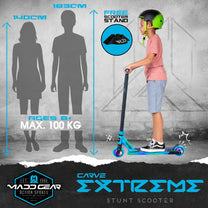 קורקינט פעלולים Madd Gear Carve Infinite Extreme Nebula | מגיל 8+