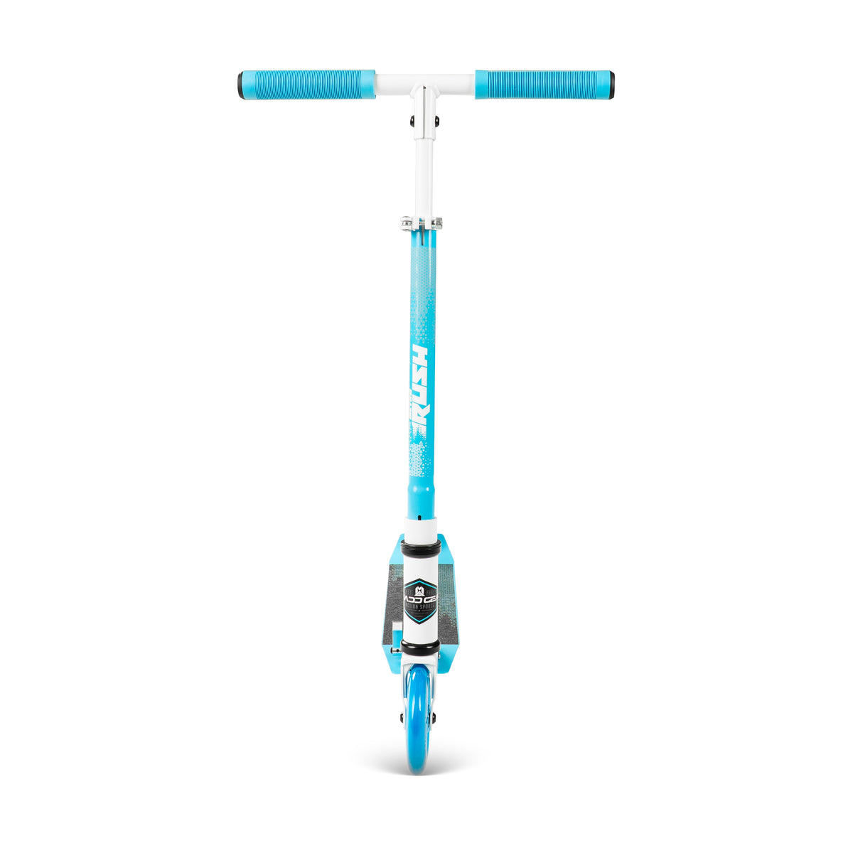 קורקינט מתקפל לילדים Madd Gear Metro Rush 125 Light-Up לבן/כחול