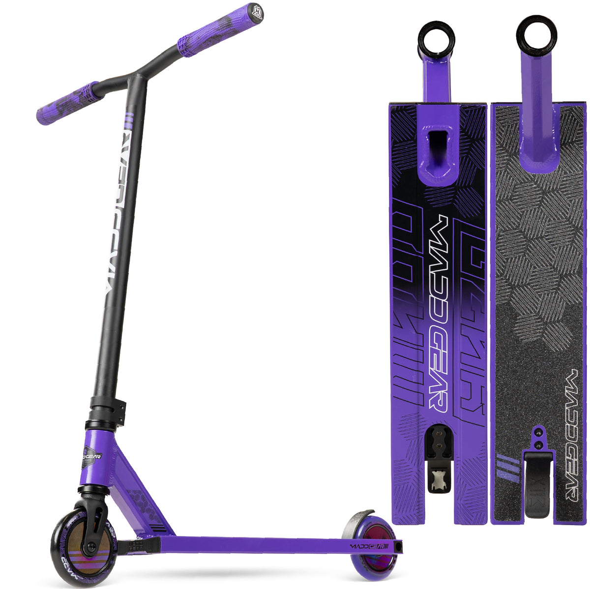 קורקינט פעלולים מקצועי לילדים ונוער MGP MG3 Zen שחור/סגול