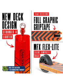 קורקינט פעלולים MGP Origin 450 |  קל משקל 3.08 ק"ג | מגיל 8+