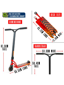 קורקינט פעלולים MGP Origin 450 |  קל משקל 3.08 ק"ג | מגיל 8+