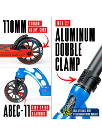 קורקינט פעלולים MGP Origin 450 |  קל משקל 3.08 ק"ג | מגיל 8+