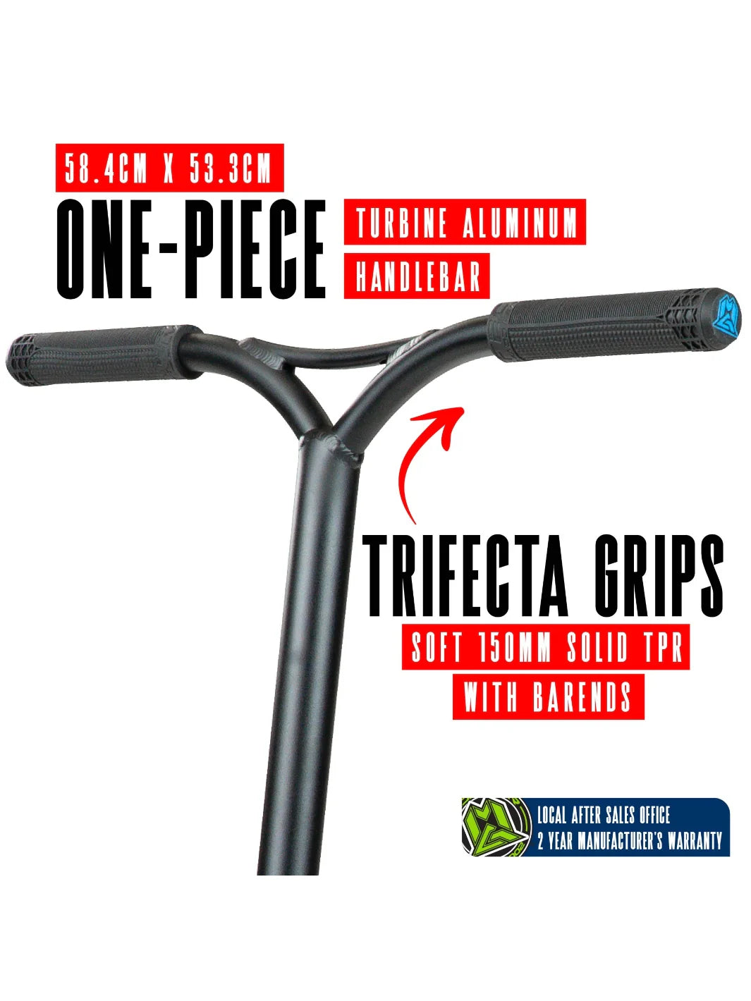 קורקינט פעלולים MGP Origin 450 |  קל משקל 3.08 ק"ג | מגיל 8+