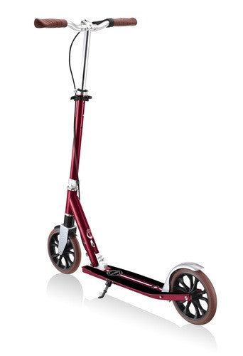 קורקינט גלגלים גדולים מתקפל גלובר GLOBBER NL 205 DELUXE לילדים נוער ובוגרים אדום