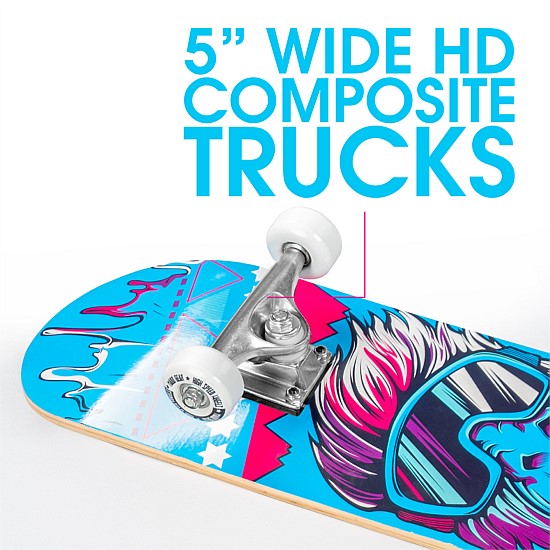 סקייטבורד קומפלט לילדים ונוער 31 אינץ' Madd Gear Pro Popsicle Series G-RILLA | מגיל 5+