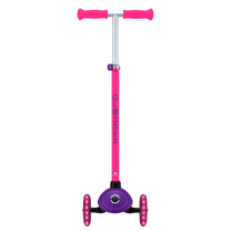 קורקינט 3 גלגלים חכם לילדים ורוד Globber דגם Primo PLUS Lights NEON – סדרת Ecologic מוצר זה זמין לפרה-אורדר. המשלוח יתבצע החל מתאריך 18.6.2026