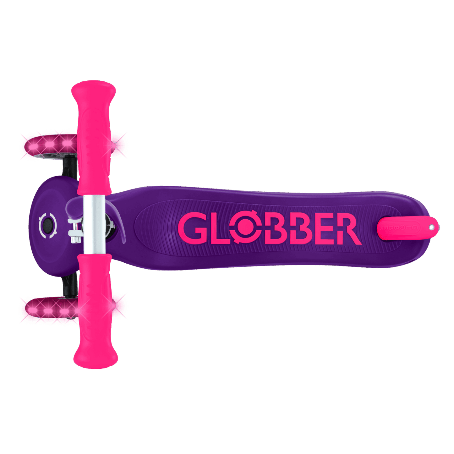 קורקינט 3 גלגלים חכם לילדים ורוד Globber דגם Primo PLUS Lights NEON – סדרת Ecologic מוצר זה זמין לפרה-אורדר. המשלוח יתבצע החל מתאריך 18.6.2026