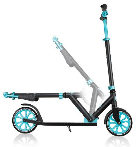 קורקינט גלובר GLOBBER NL 205 לילדים בצבע שחור עם טורקיז
