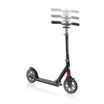 קורקינט גלגלים גדולים גלובר GLOBBER NL 205 לילדים בצבע שחור
