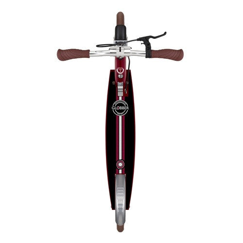 קורקינט גלגלים גדולים מתקפל גלובר GLOBBER NL 205 DELUXE לילדים נוער ובוגרים אדום