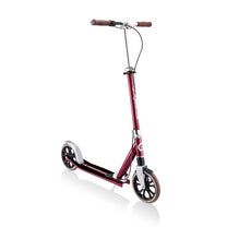 קורקינט גלגלים גדולים מתקפל גלובר GLOBBER NL 205 DELUXE לילדים נוער ובוגרים אדום