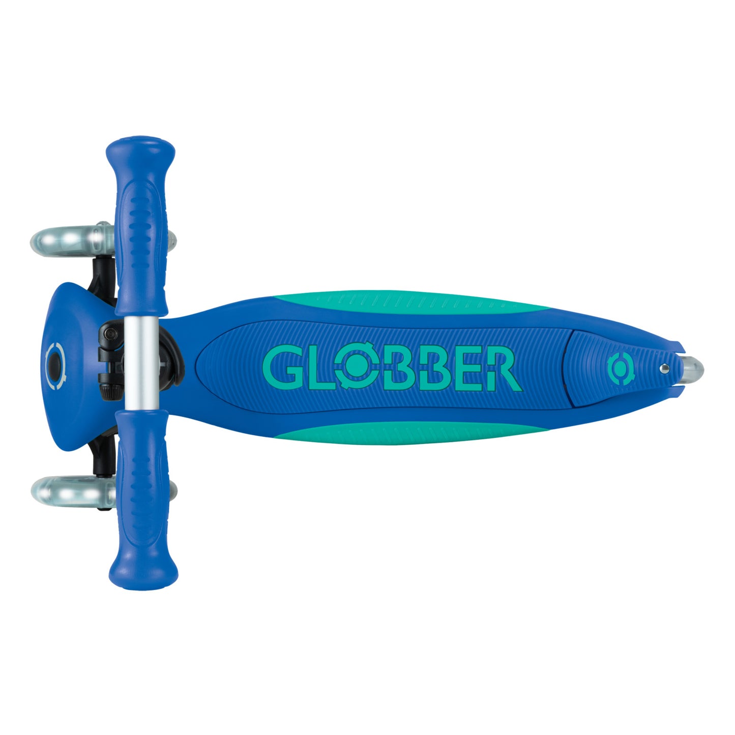 GLOBBER ELITE LIGHT קורקינט לילדים גלובר עם אורות- צבע כחול