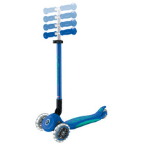 GLOBBER ELITE LIGHT קורקינט לילדים גלובר עם אורות- צבע כחול