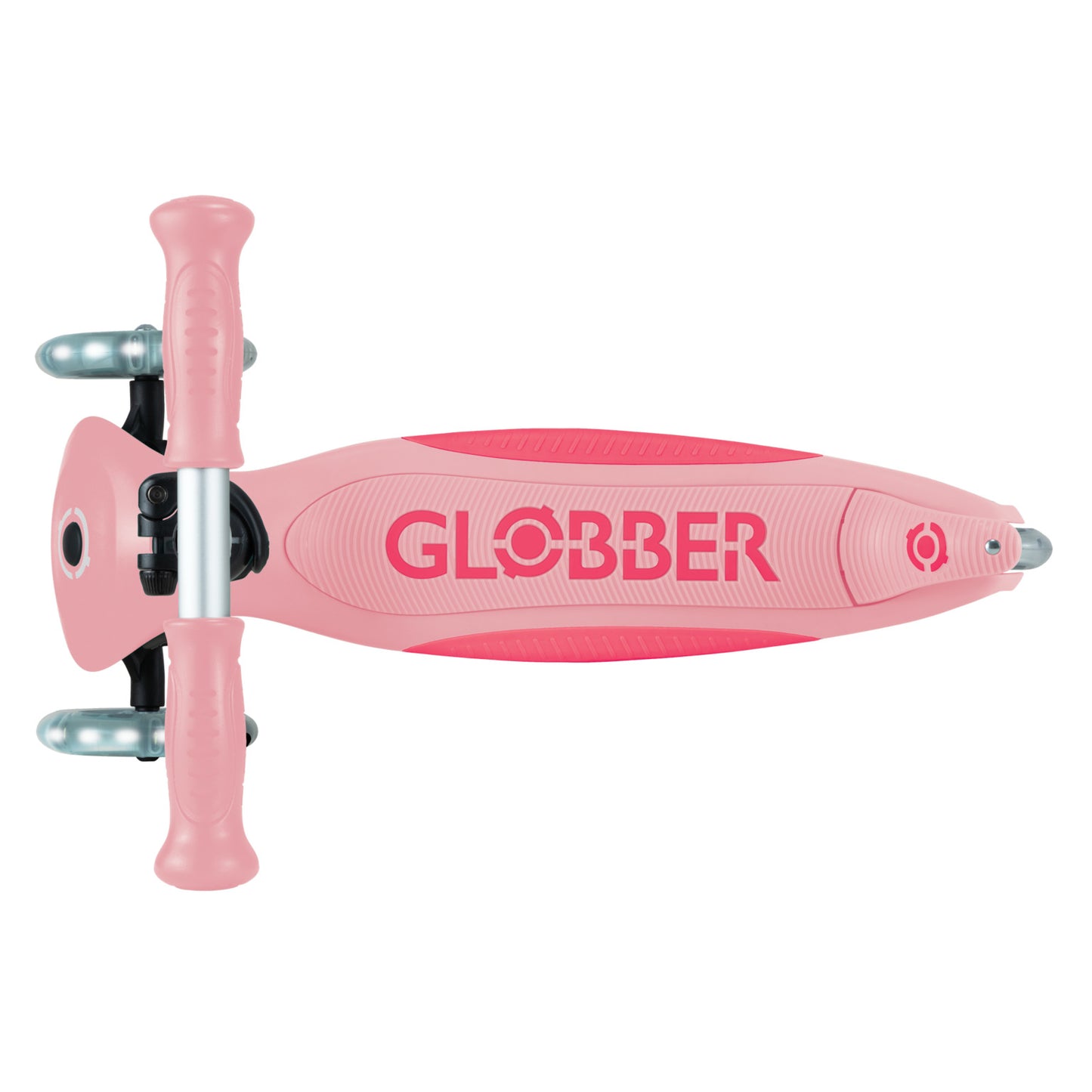 GLOBBER ELITE LIGHT קורקינט לילדים גלובר עם אורות- צבע ורוד