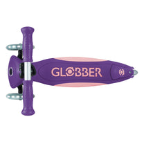GLOBBER ELITE LIGHTS קורקינט לילדים גלובר עם אורות- צבע סגול ורוד