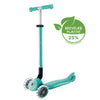 קורקינט 3 גלגלים מתקפל עם אורות גלובר GLOBBER ELITE LIGHTS – מנטה