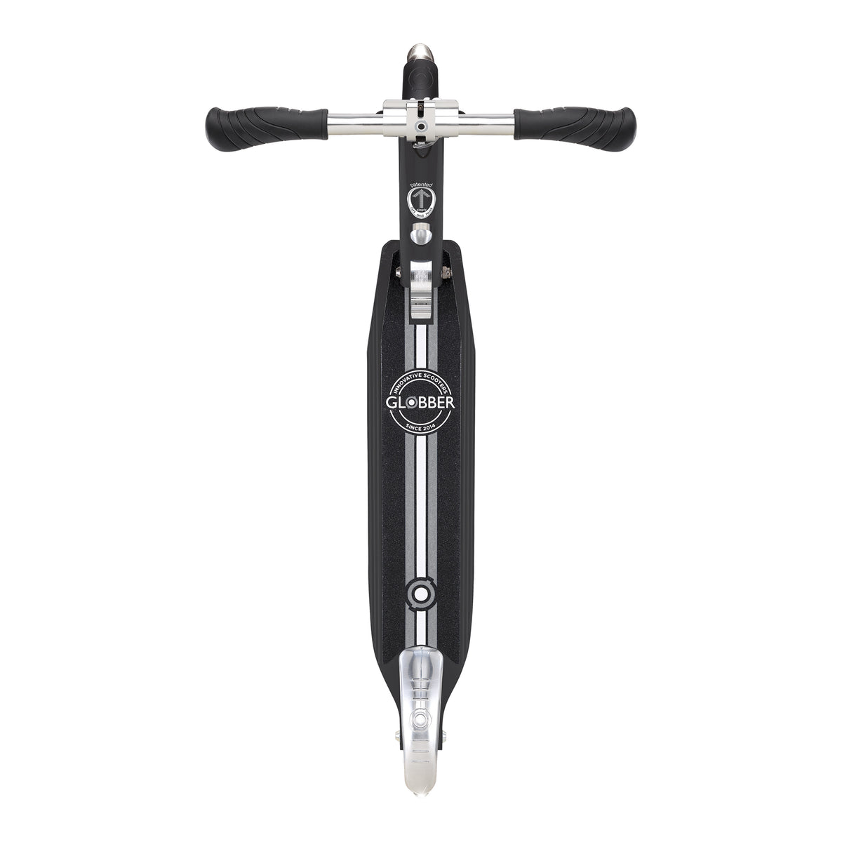 קורקינט מתקפל עם אורות גלובר GLOBBER FLOW ELEMENT LIGHTS – שחור