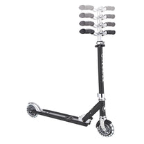 קורקינט מתקפל עם אורות גלובר GLOBBER FLOW ELEMENT LIGHTS – שחור