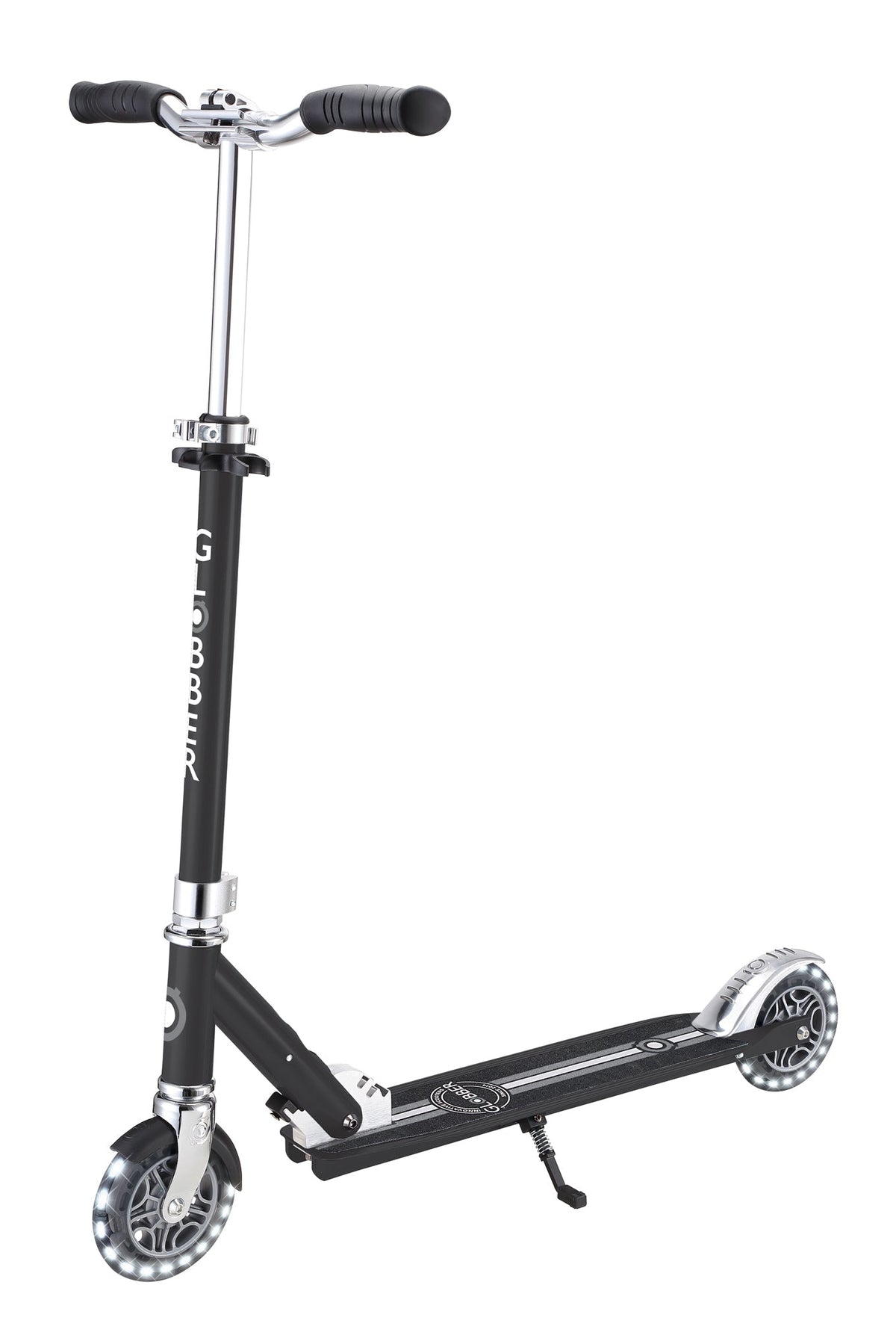קורקינט מתקפל עם אורות גלובר GLOBBER FLOW ELEMENT LIGHTS – שחור