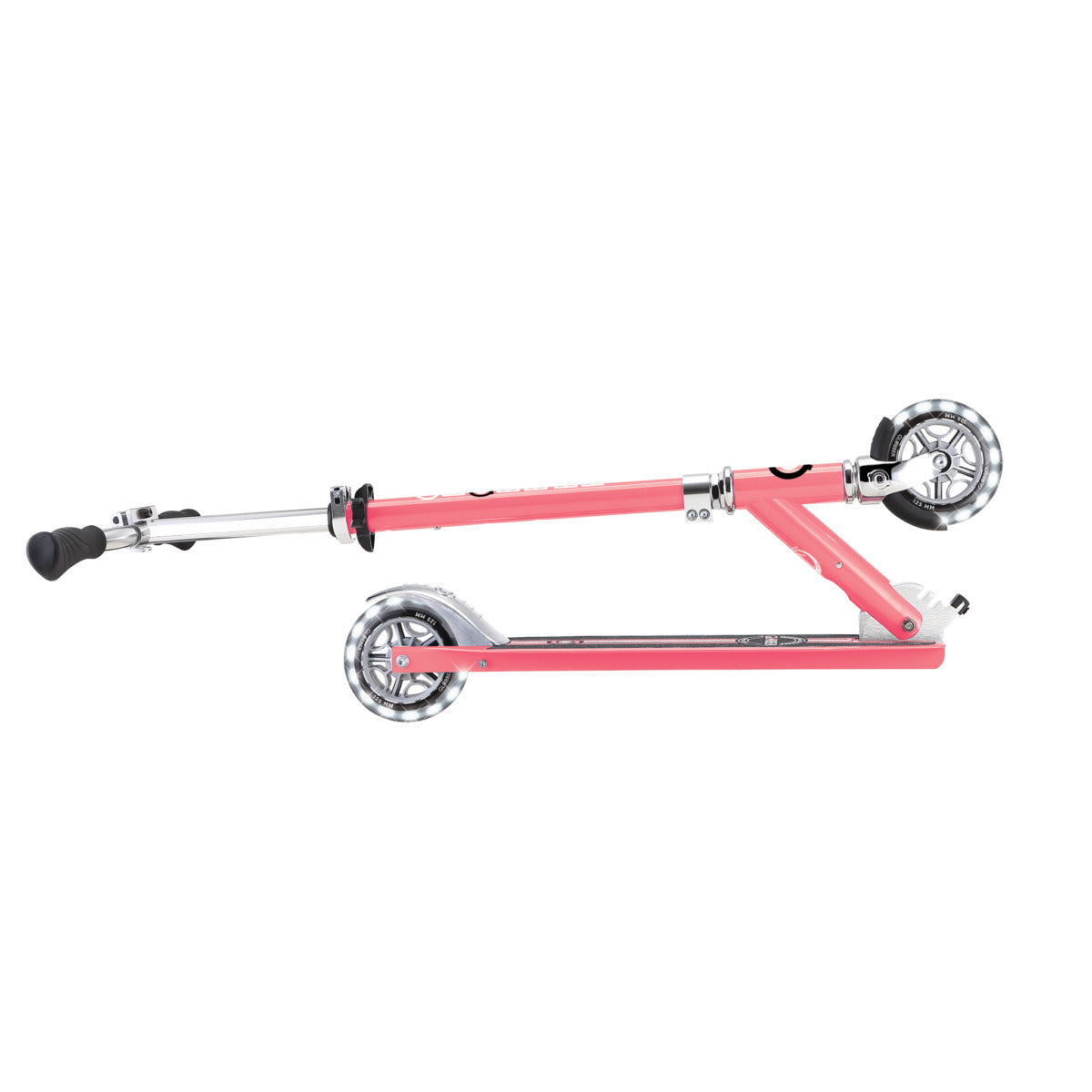 קורקינט מתקפל עם אורות גלובר GLOBBER FLOW ELEMENT LIGHTS – ורוד קורל