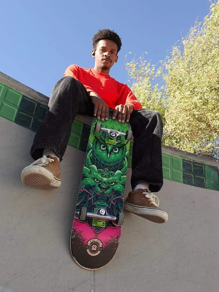סקייטבורד 31" LTR Skateboard דגם 31 Inch לילדים ומתחילים עד 50 ק"ג  SPLAT
