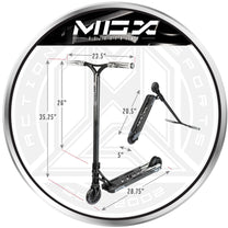 קורקינט פעלולים MGX E1 Extreme אקסטרים שחור