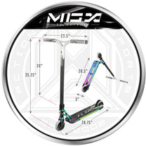 קורקינט פעלולים MGX E1 Extreme אקסטרים ניאו כרום