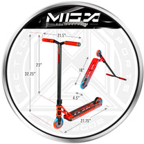 קורקינט פעלולים MGX S1 Shredder שרדר שחור אדום