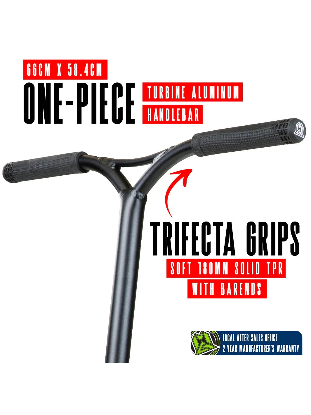 קורקינט פעלולים MGP Origin 550 | קל משקל 3.58 ק"ג | מגיל 12+ | ANTIQUE BRASS