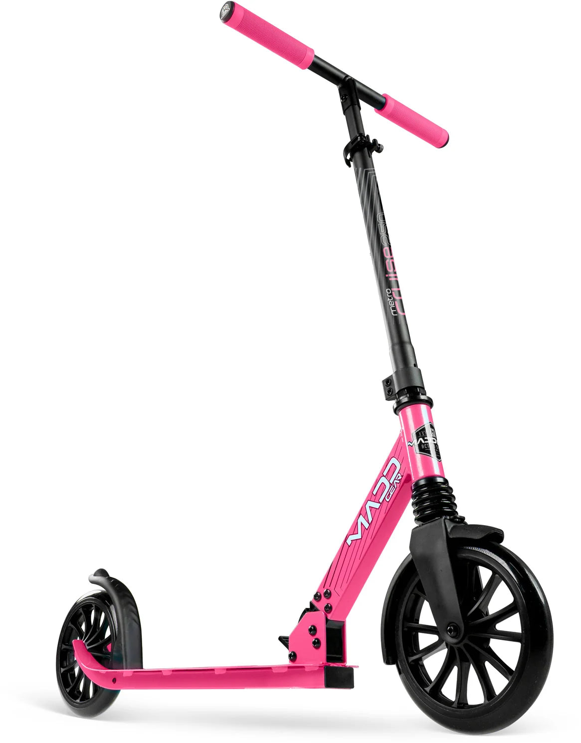 קורקינט מתקפל לנוער ומבוגרים Madd Gear Metro Cruise 250 שחור/ורוד