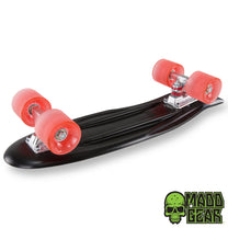 סקייטבורד Madd Gear Retro Skins | דגם אולד-סקול 22.5 אינץ' | RED / BLACK